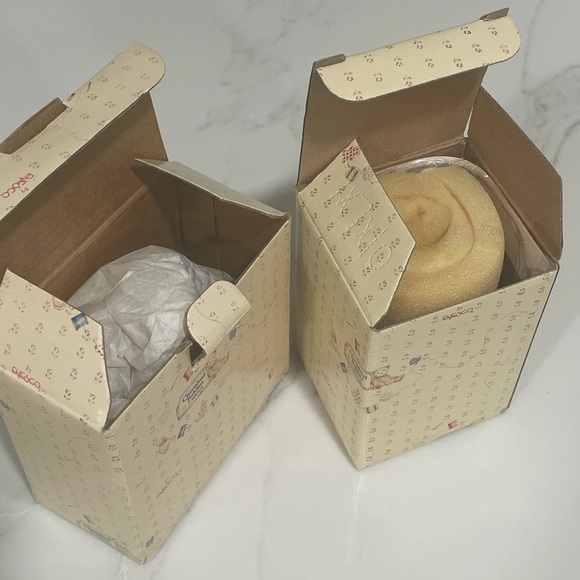 Baby Girl Cherished Teddies Vintage 90’s Frame & Figure Shower Gift w/ Box! EUC - Picture 5 of 6